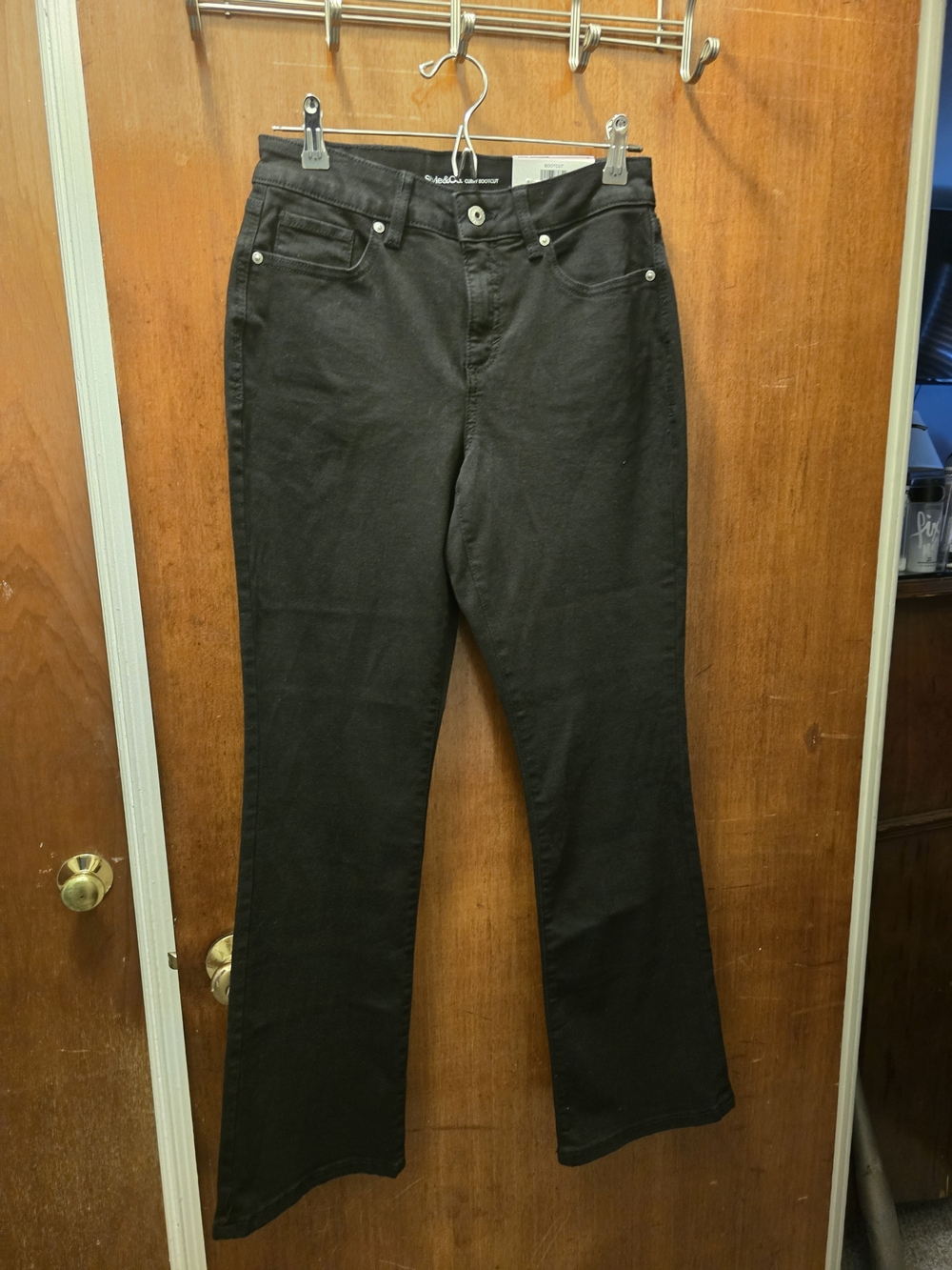 Style & Co. Black Boot-Cut Jeans